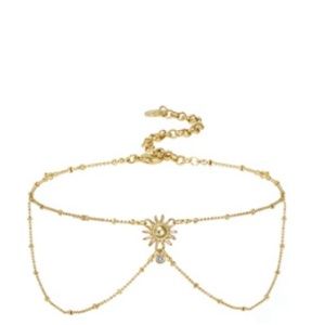 Fashion Necklace with rhinestones